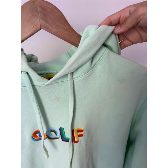 GOLF Wang Light Green Hoodie Size Small - Picture 2 of 4